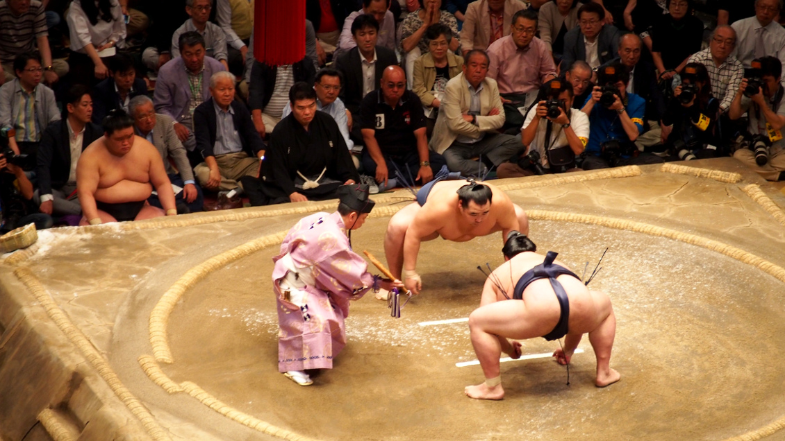 Combat de sumos - Tokyo (Japon)