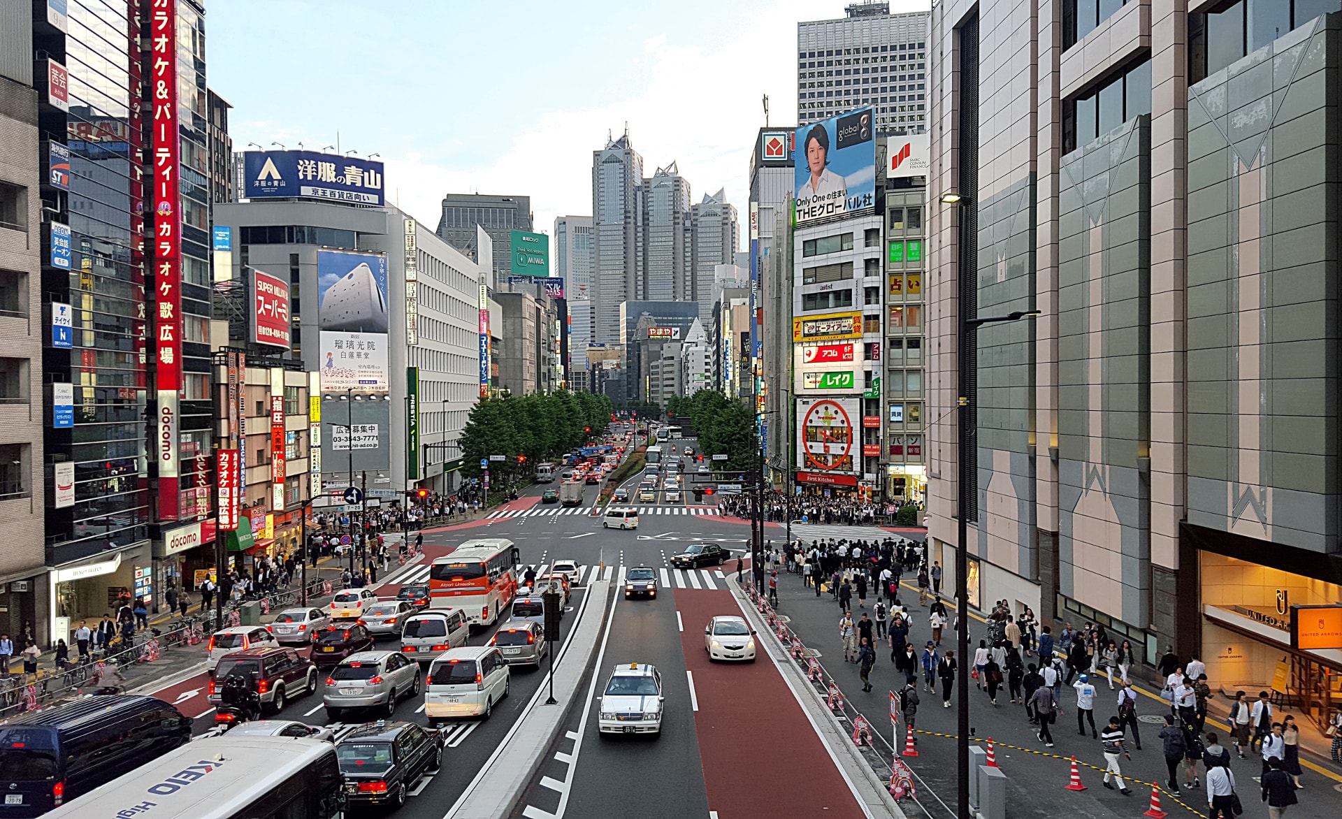 Tokyo et son quartier de Shinjuku