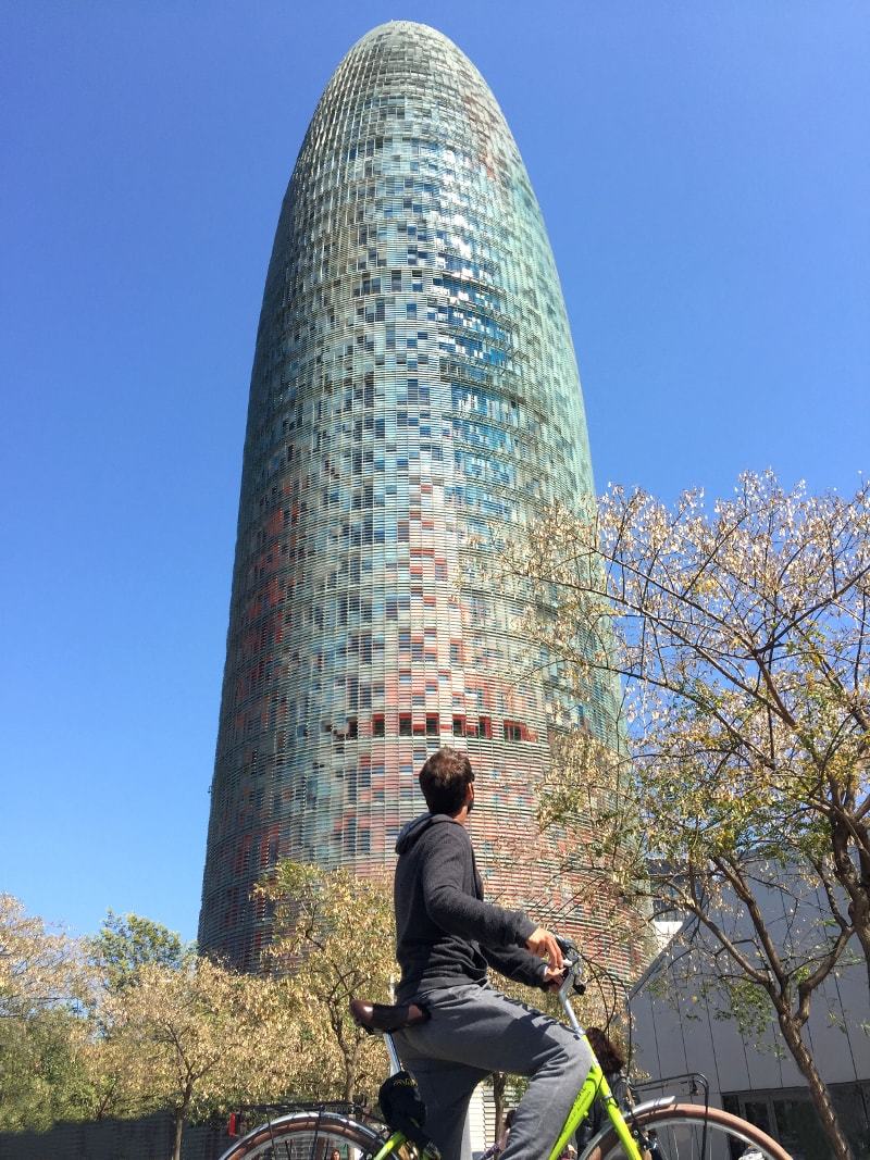 La Torre Agbar de Barcelone