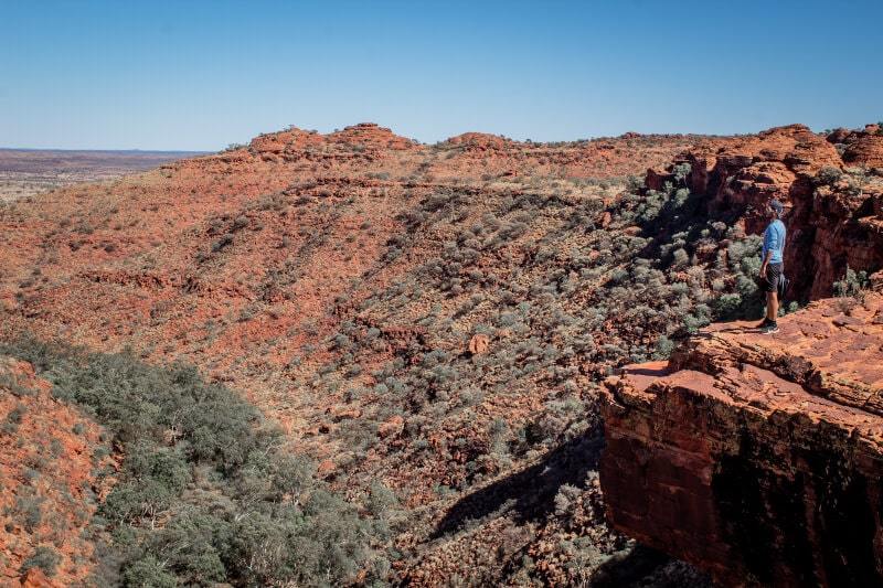 Red-center-de-l-australie-kings-canyon