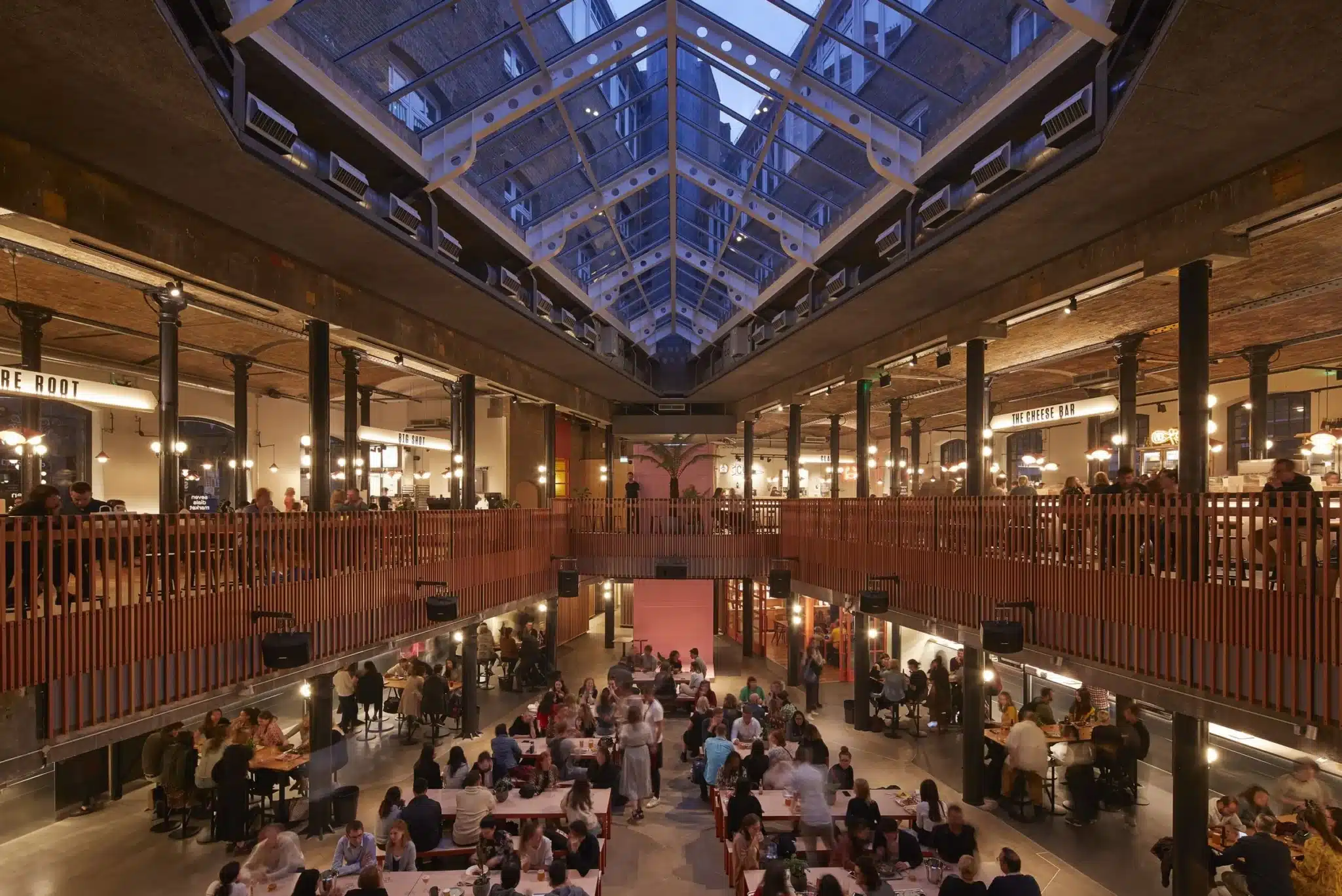 100 choses à faire à Londres, manger à Seven dials market par Du soleil dans les poches, blog voyage