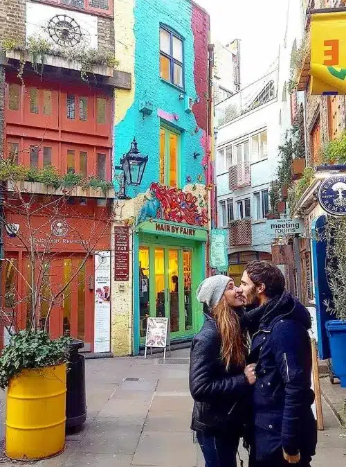Rues colorées de Londres, Neal's Yard, du soleil dans les poches, blog voyages