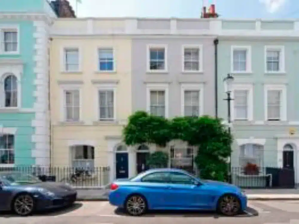Rues colorées de Londres - Portland road Notting Hill - du soleil dans les poches blog voyages